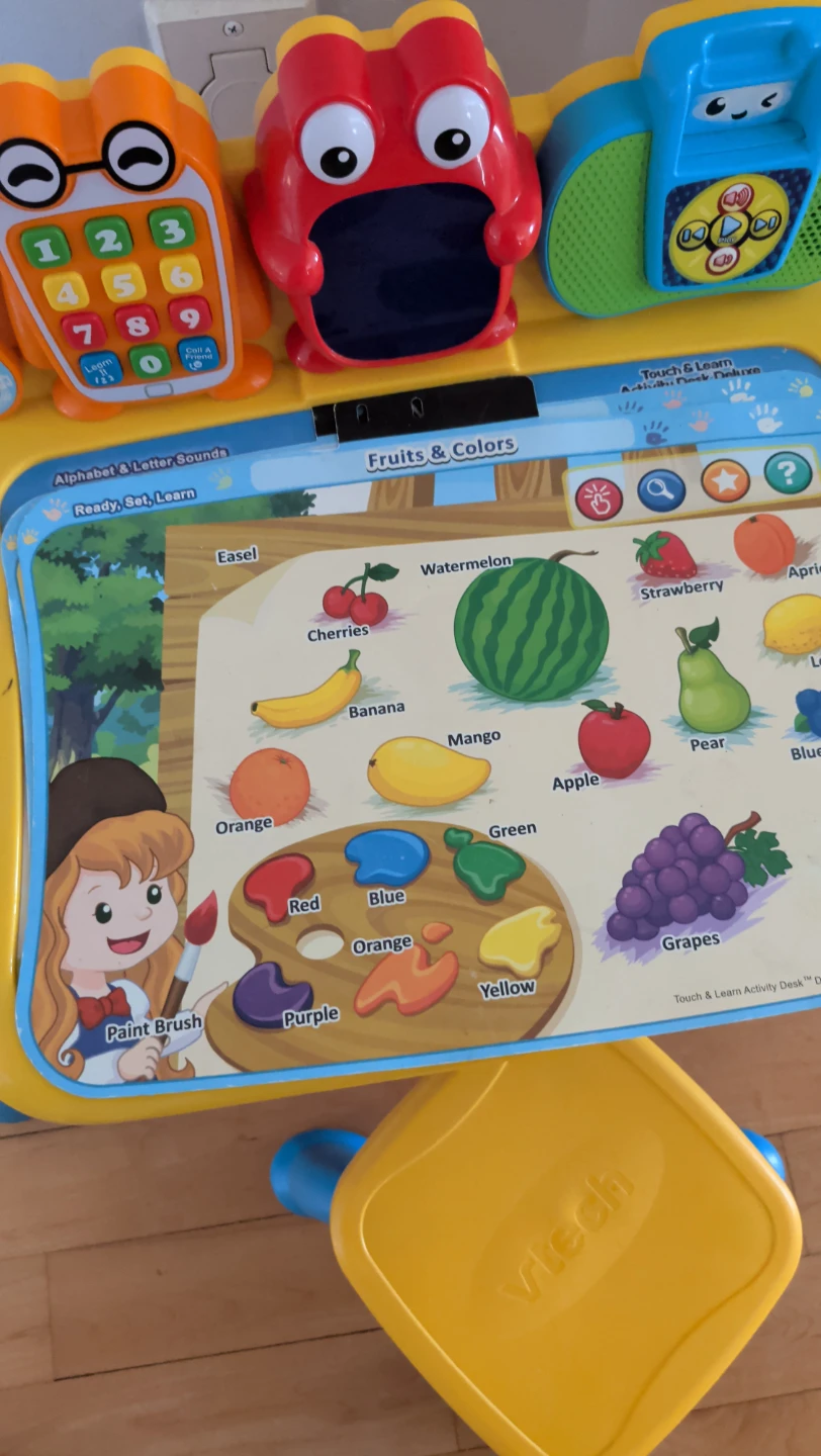 Kids learning toy VTech Touch & Learn Activity Desk Deluxe - photo 3