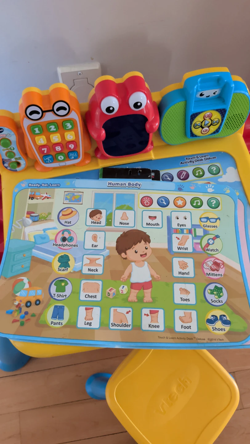 Kids learning toy VTech Touch & Learn Activity Desk Deluxe - photo 5