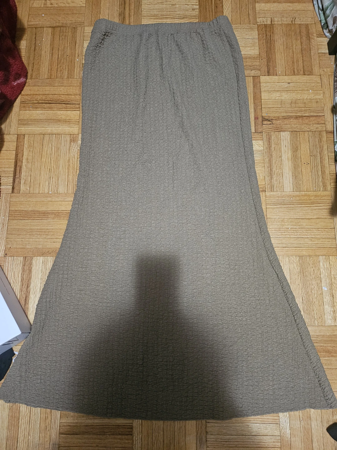 Long textured skirt - photo 3