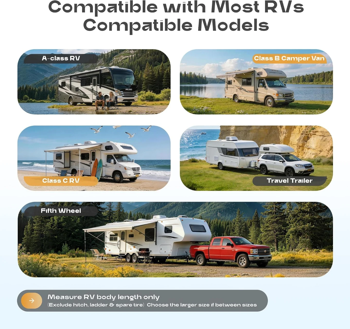 RV Roof Cover - Heavy-Duty 4-Layer Fabric - photo 2