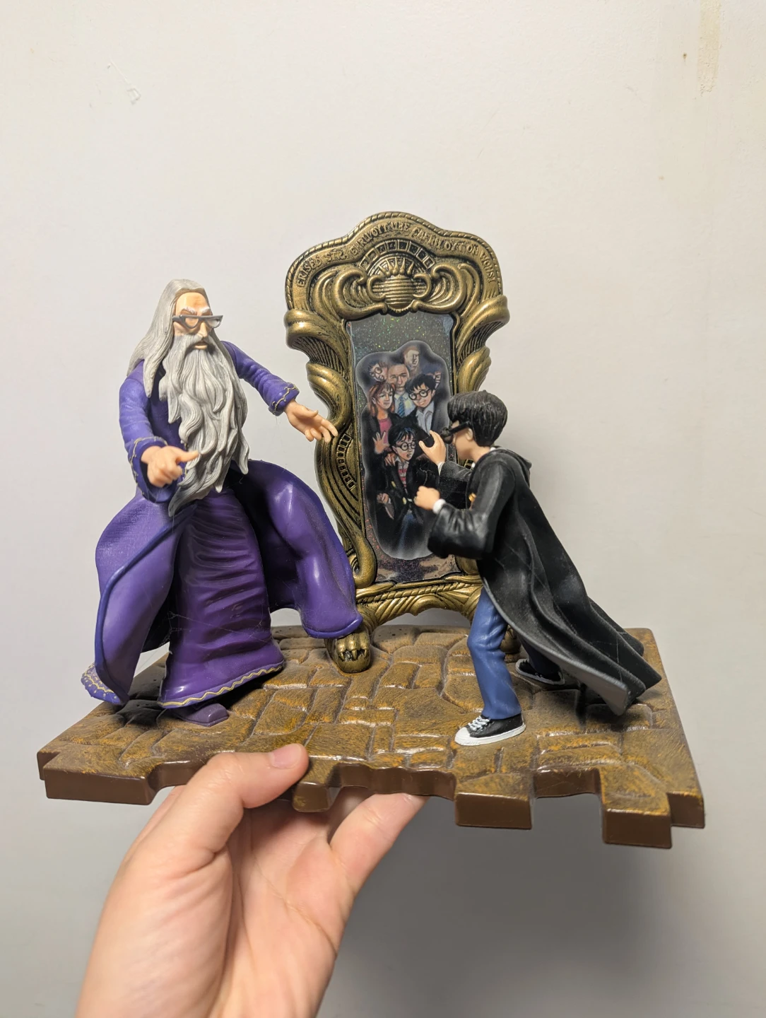 Harry Potter Figures (Dumbledore, Mirror of Erised, Hagrid)