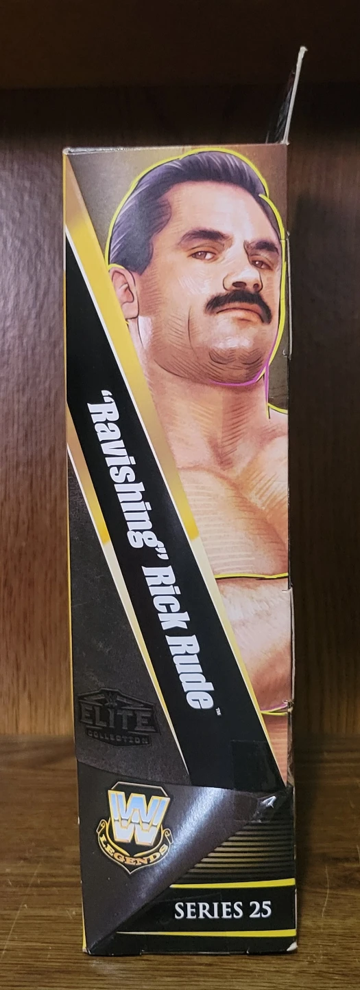 WWE "Ravishing" Rick Rude Elite Legends Series 25 Big Gold Chase - photo 4