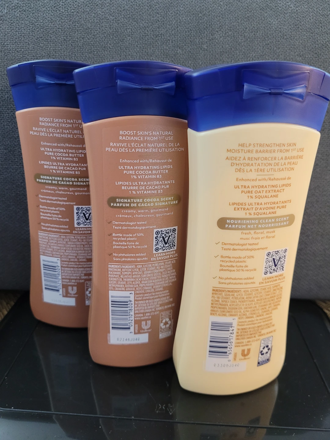 Vaseline Lotions - Cocoa Radiant & Dry Skin Repair (3 x 295ml) - photo 2