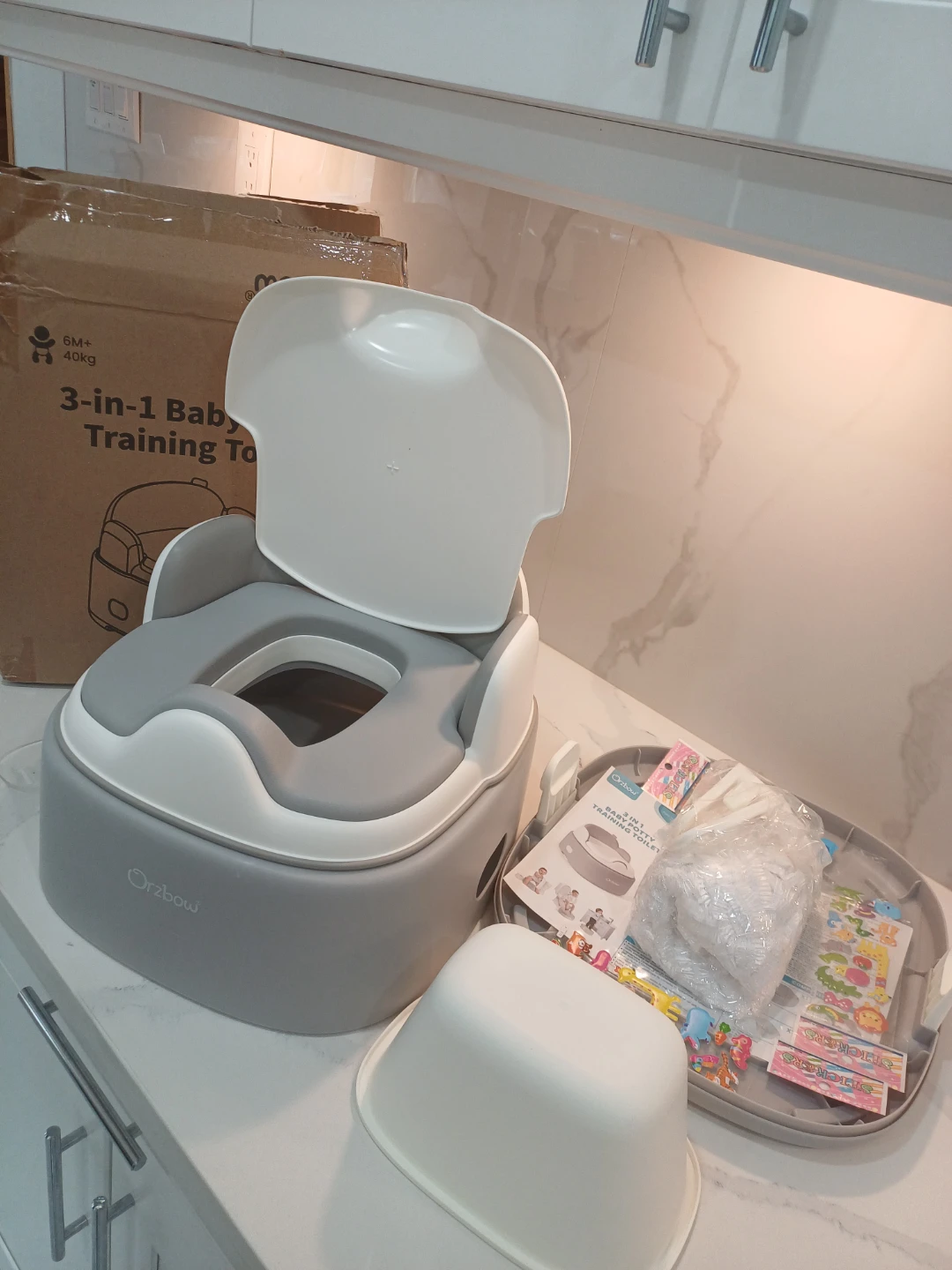 Orzbow 3-in-1 Baby Potty Training Toilet - photo 2