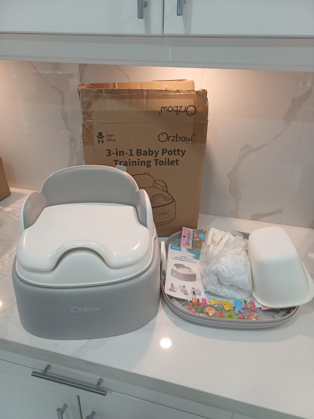 Orzbow 3-in-1 Baby Potty Training Toilet - photo 3