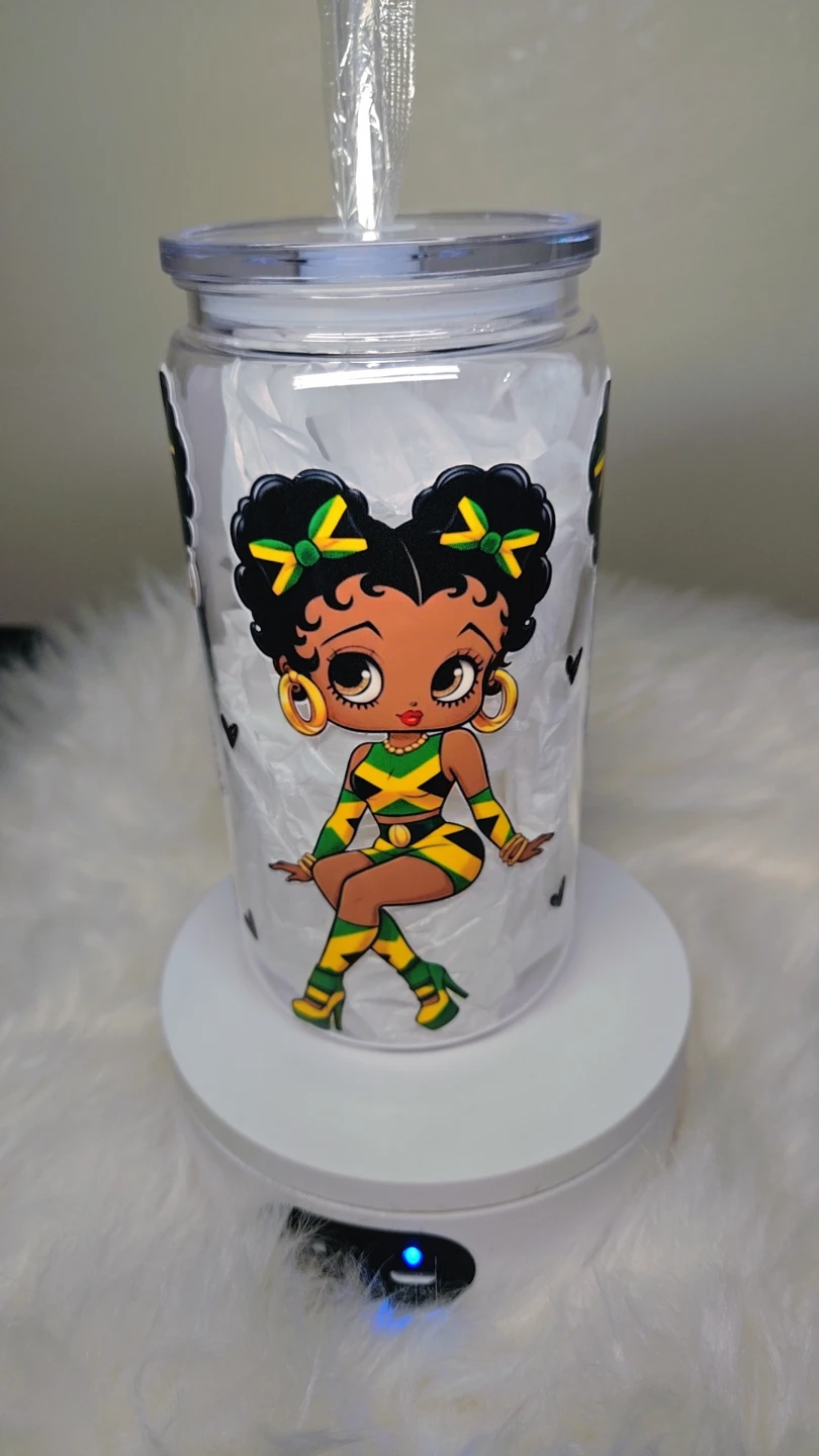 Betty Boop Jamaica Tumbler with Straw - photo 2