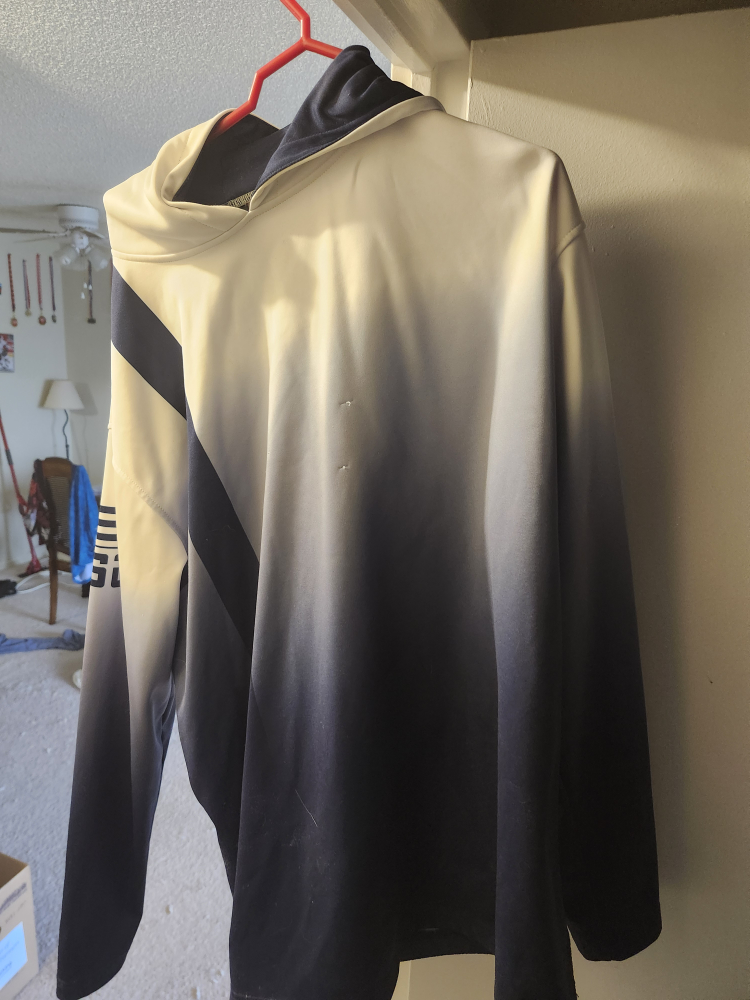 Long Sleeve Hoodie with Ombre Design