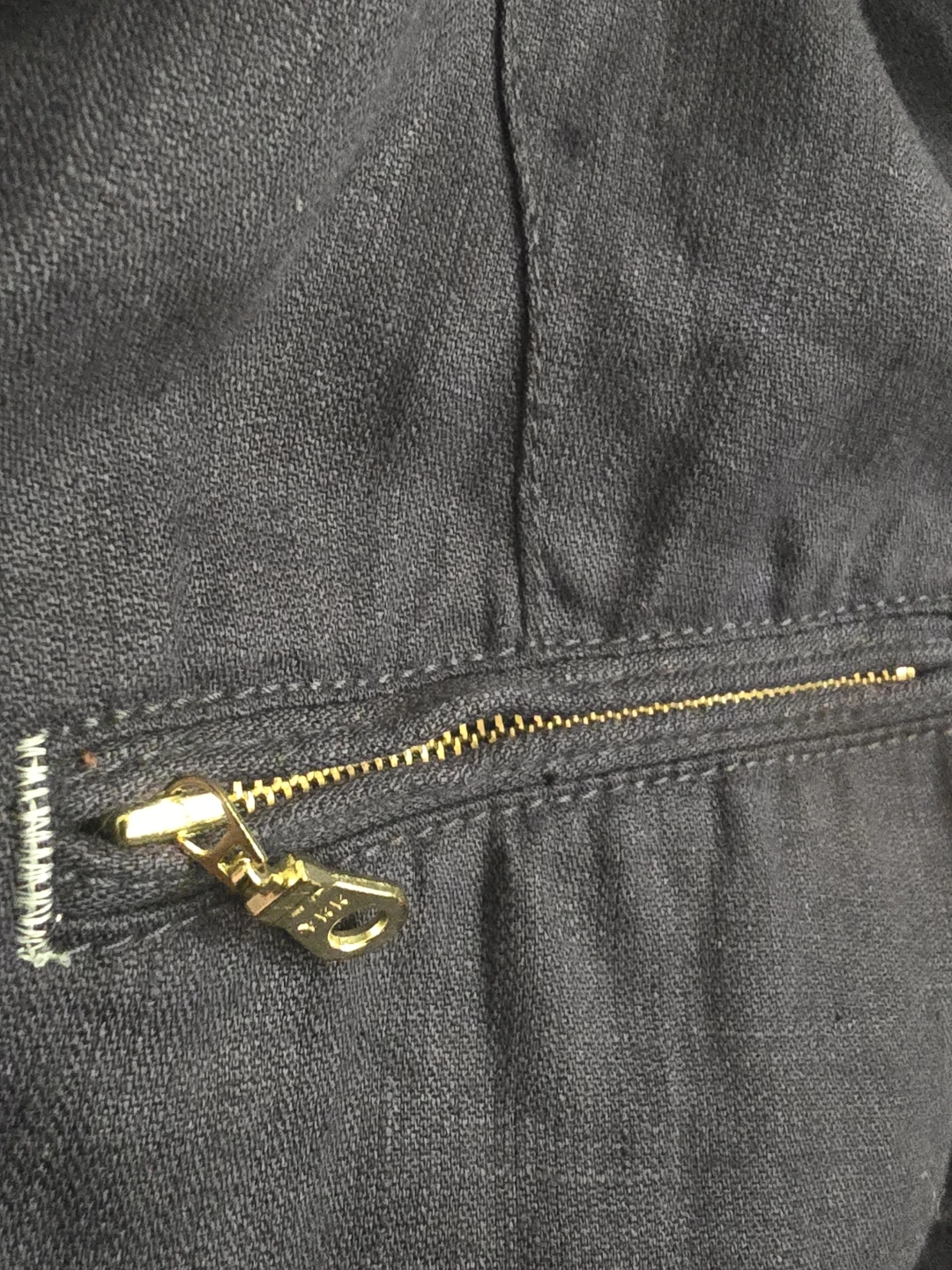 Dark Wash 100% Linen Jacket - photo 5