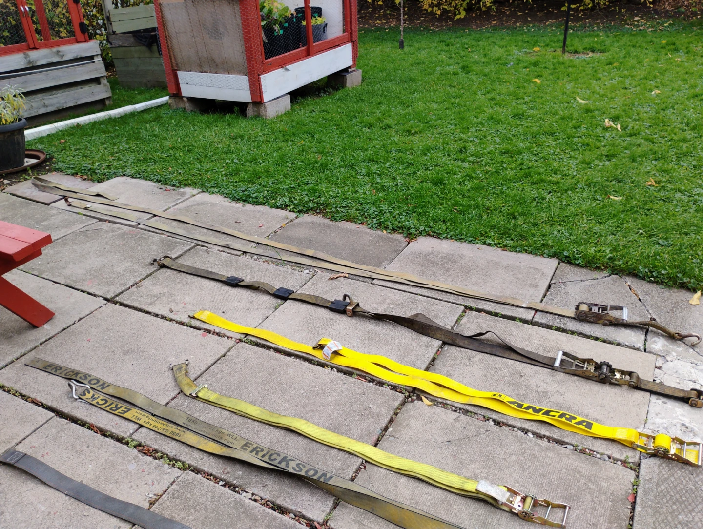 6 Ratchet/Tie Down Straps ($8 each or $35 for all) - photo 4