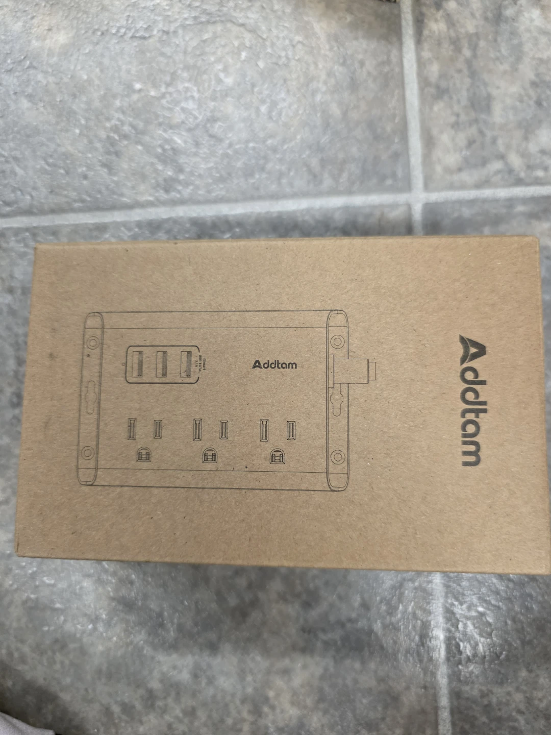 Addtam Power Strip with 3 USB Ports - photo 2