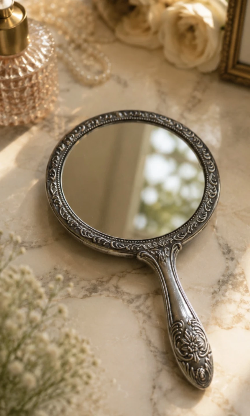 Grandma's hand mirror