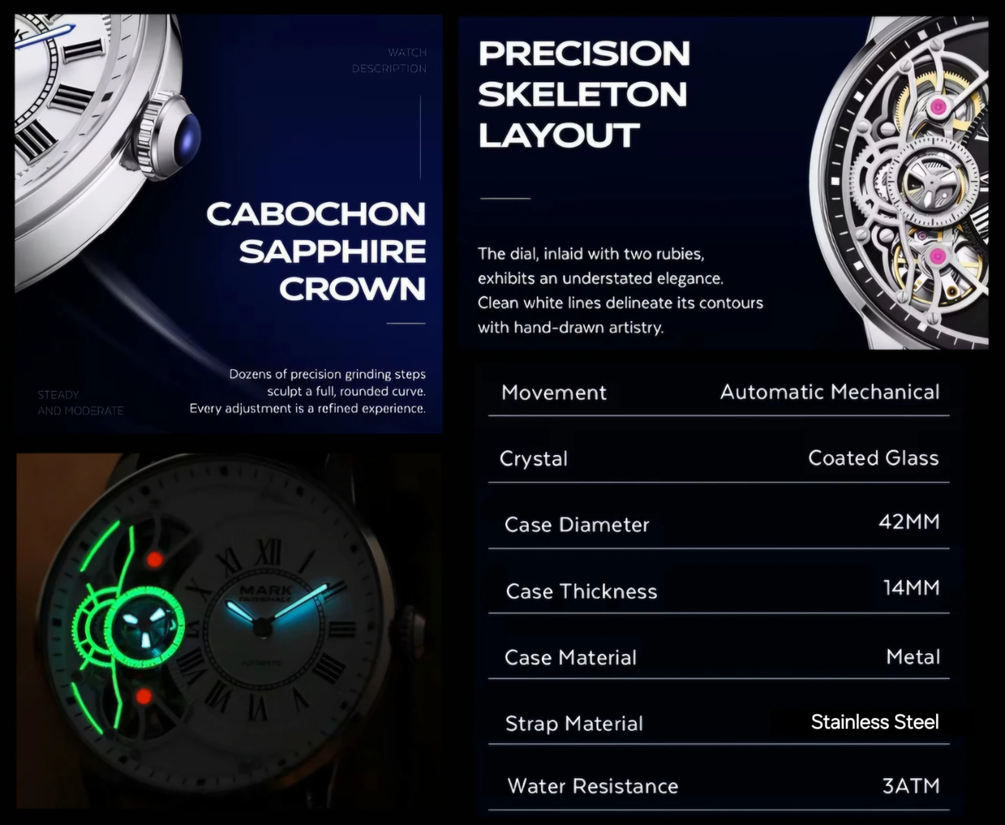 LUXURY AUTOMATIC WATCH (NEW) - photo 4
