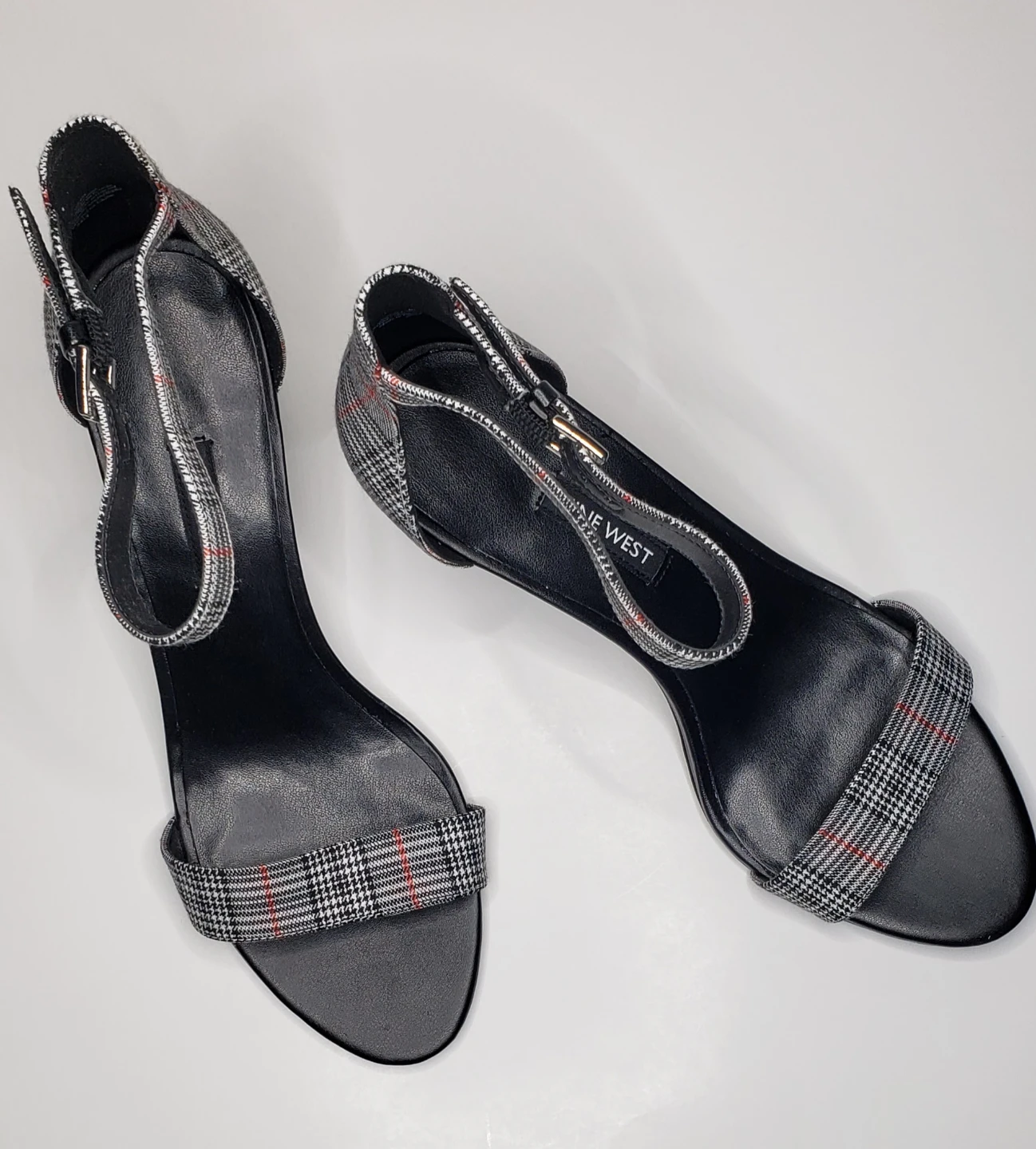 Nine West Plaid Block Heels - photo 3