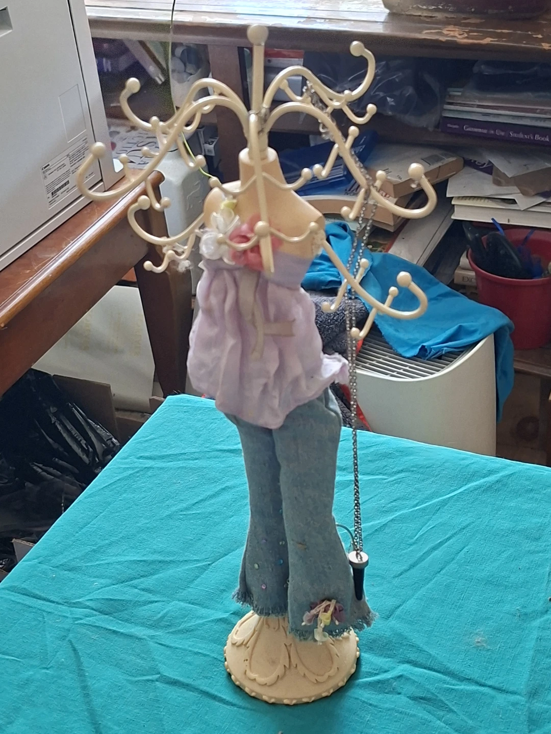 Jewelry Stand Mannequin with Clothes