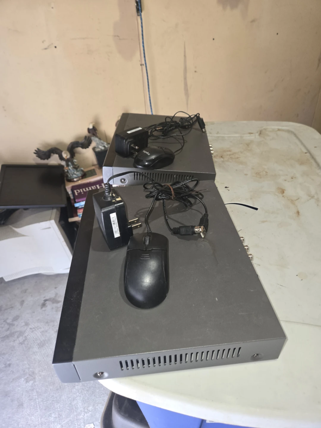 2x DVR DVS Security System Recorders with Monitor  Accessories - photo 4