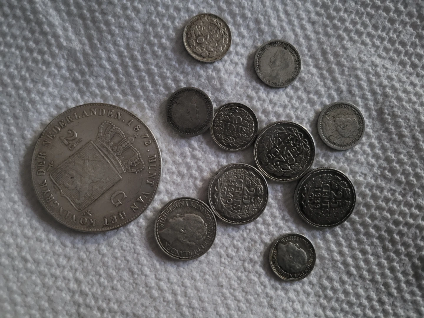Silver coins for trade