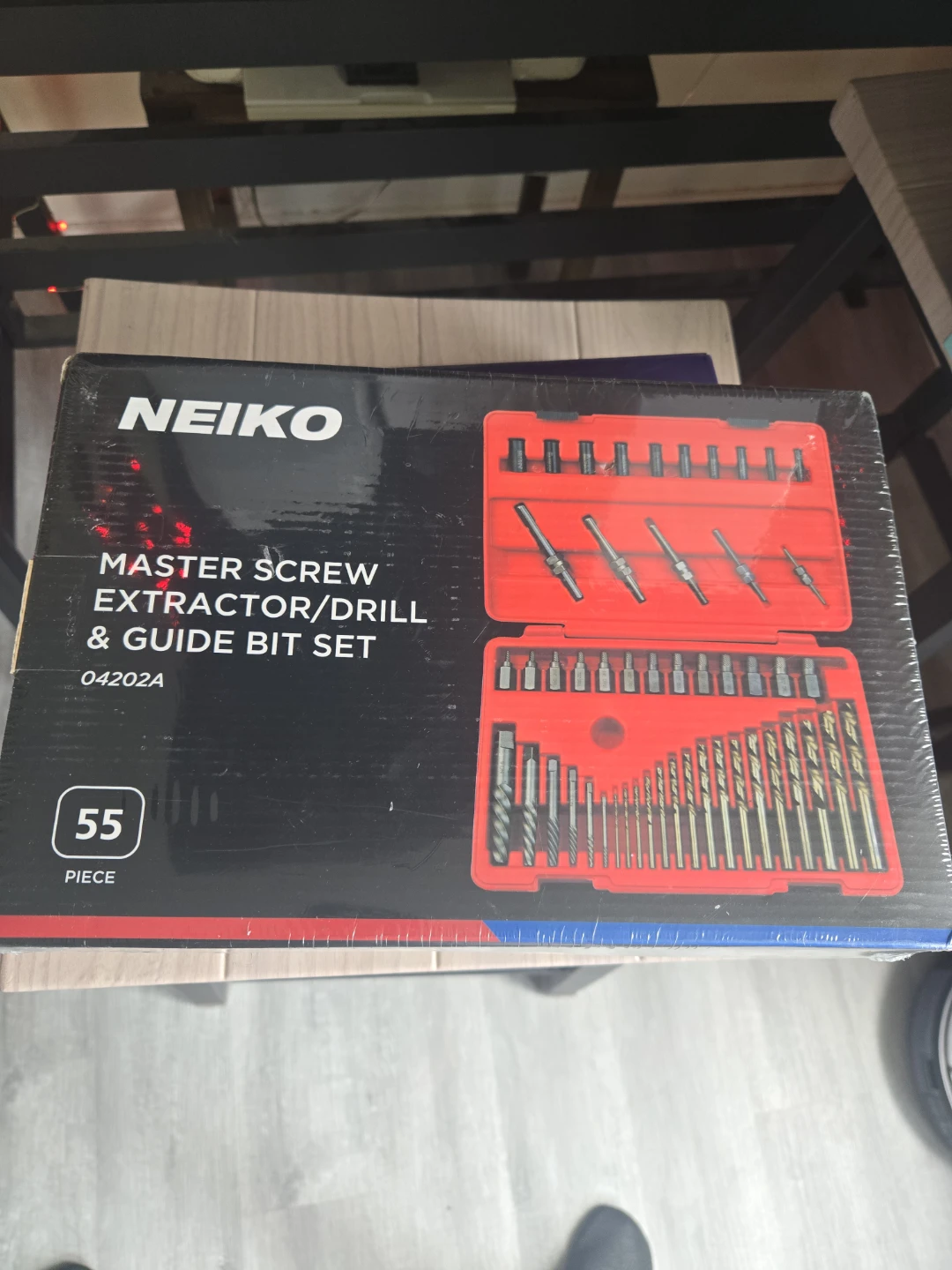 NEIKO 55-Piece Master Screw Extractor and Drill Bit Set - photo 3