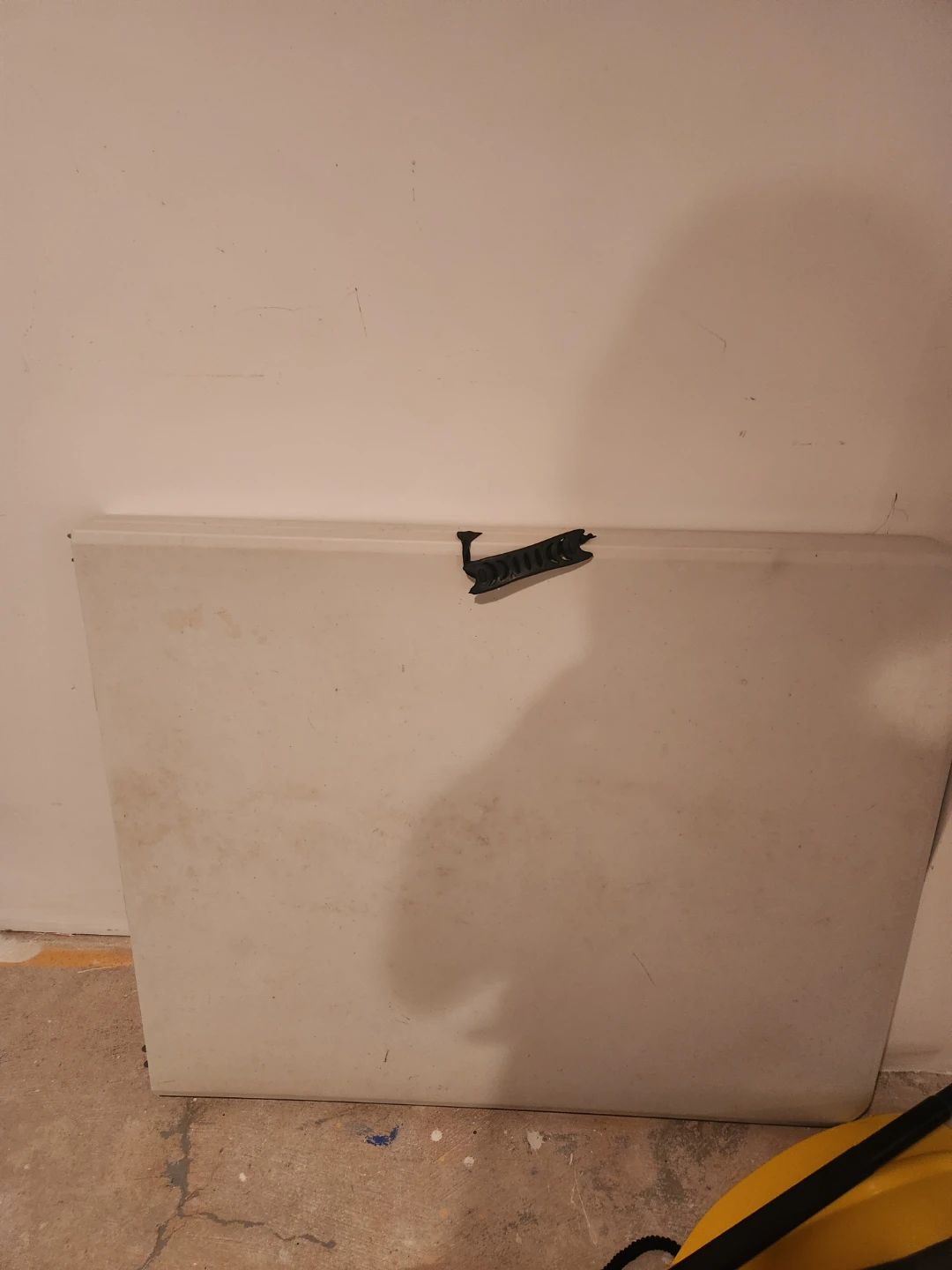 White Plastic outdoor folderble