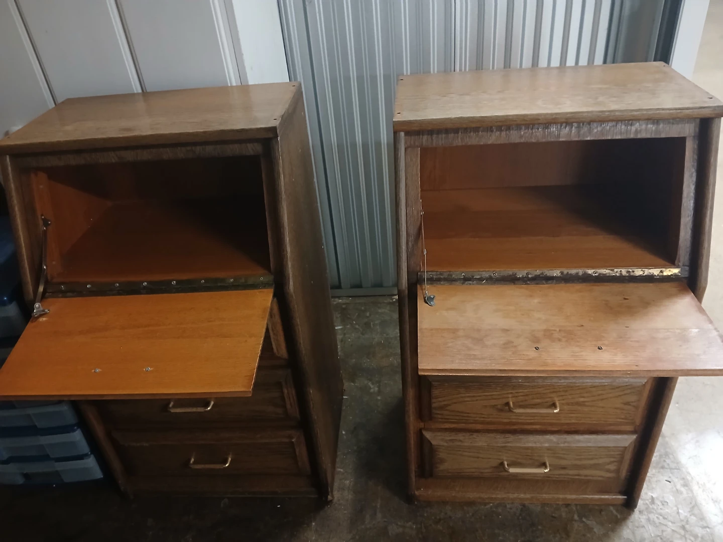 2 small dressers