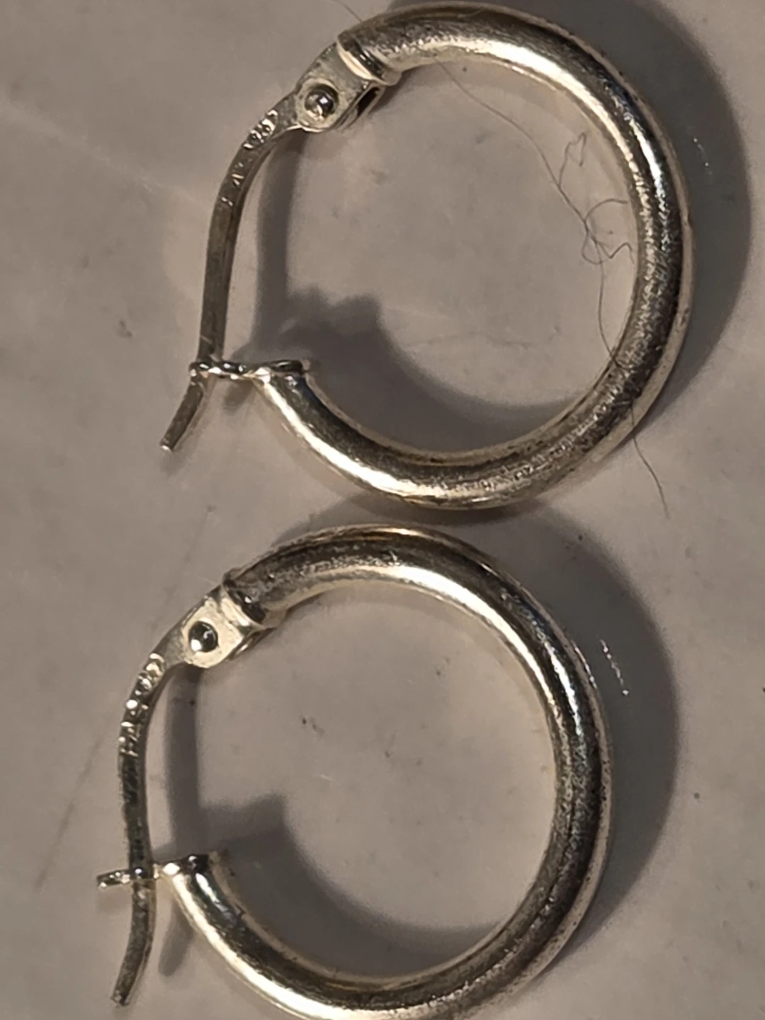 Assorted Sterling Silver Hoop Earrings with Marcasite - photo 5