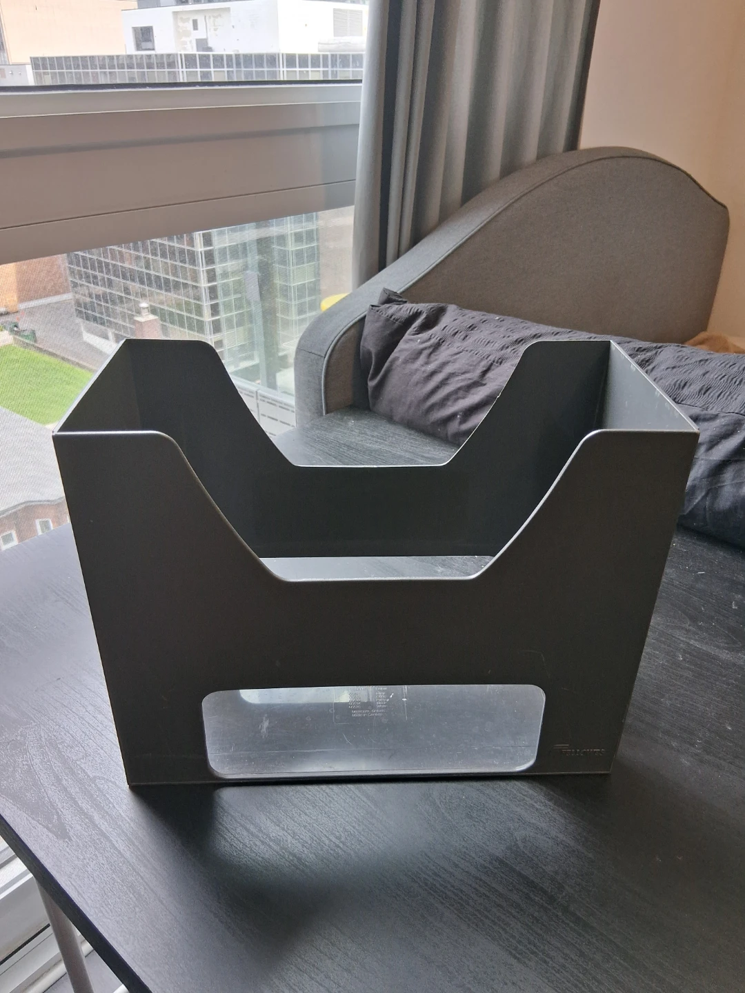 Fellowes Dark Grey Magazine Holder