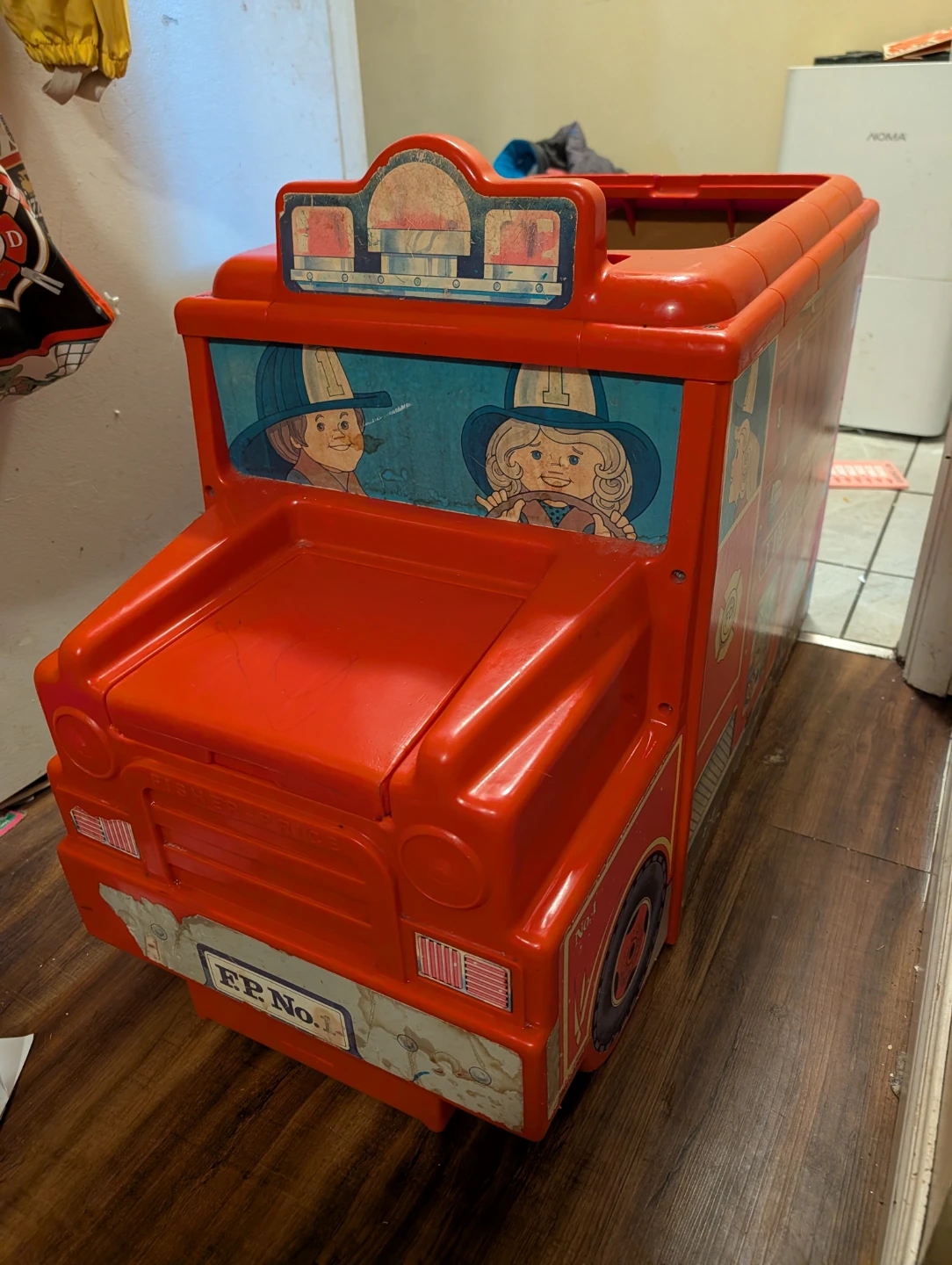 Fisher-Price Fire Truck Toy Box