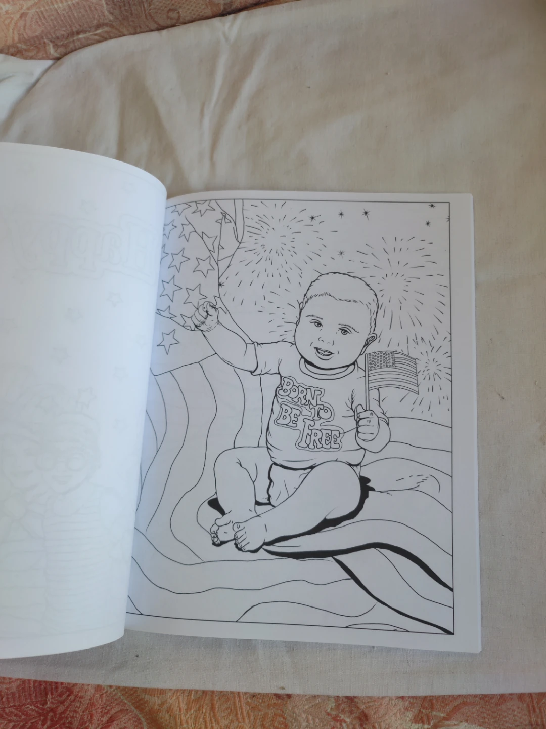 4th of July coloring book - photo 3