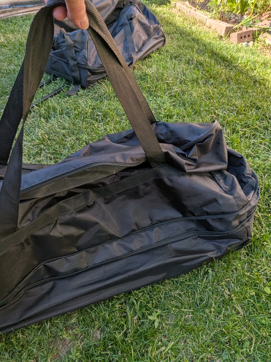 Big black Rolling equipment Duffel Bag - photo 3