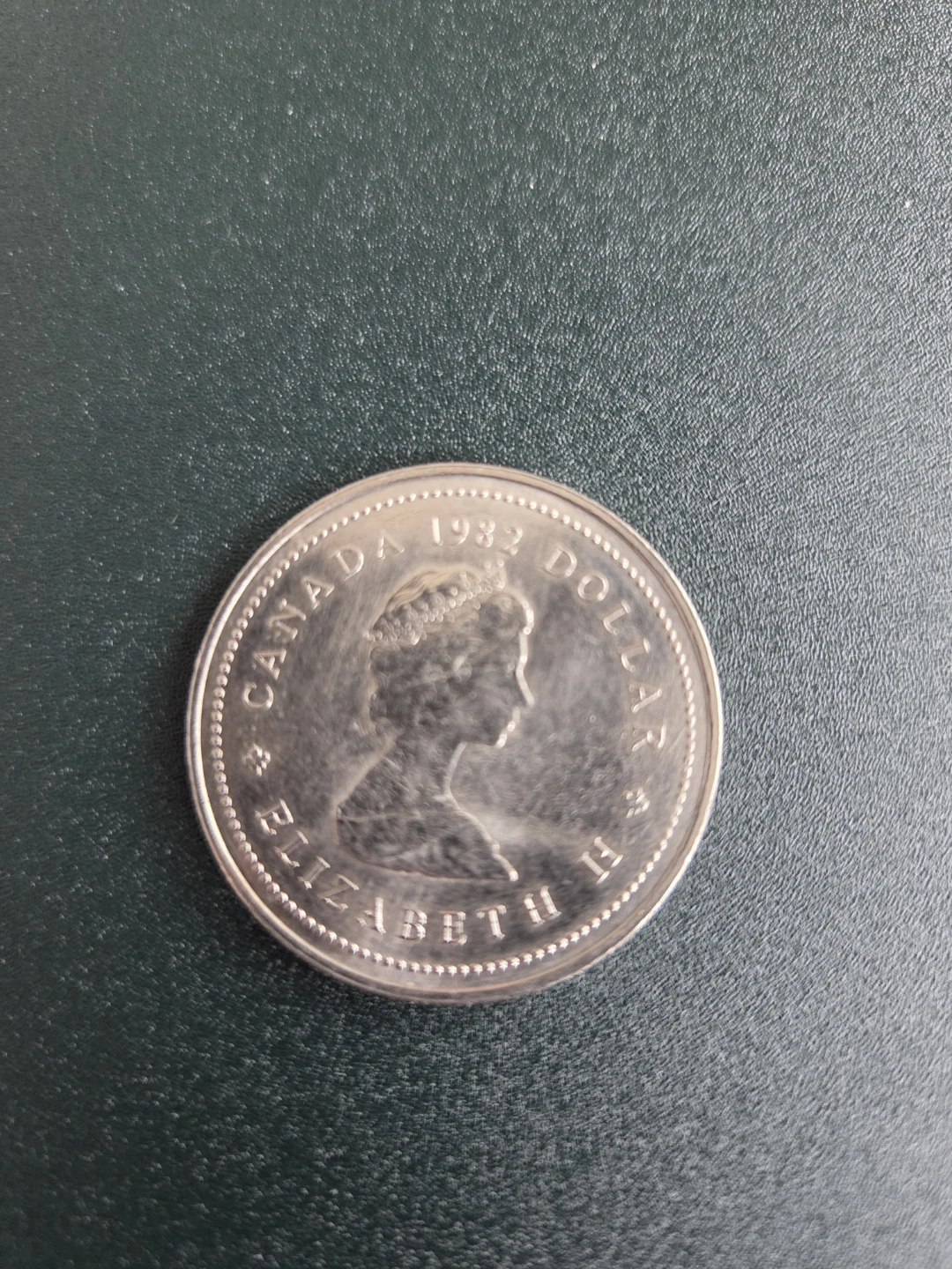 1982 Canada Dollar Coin Confederation Constitution