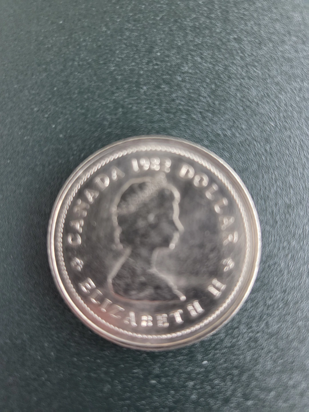 1982 Canada Dollar Coin Confederation Constitution - photo 4