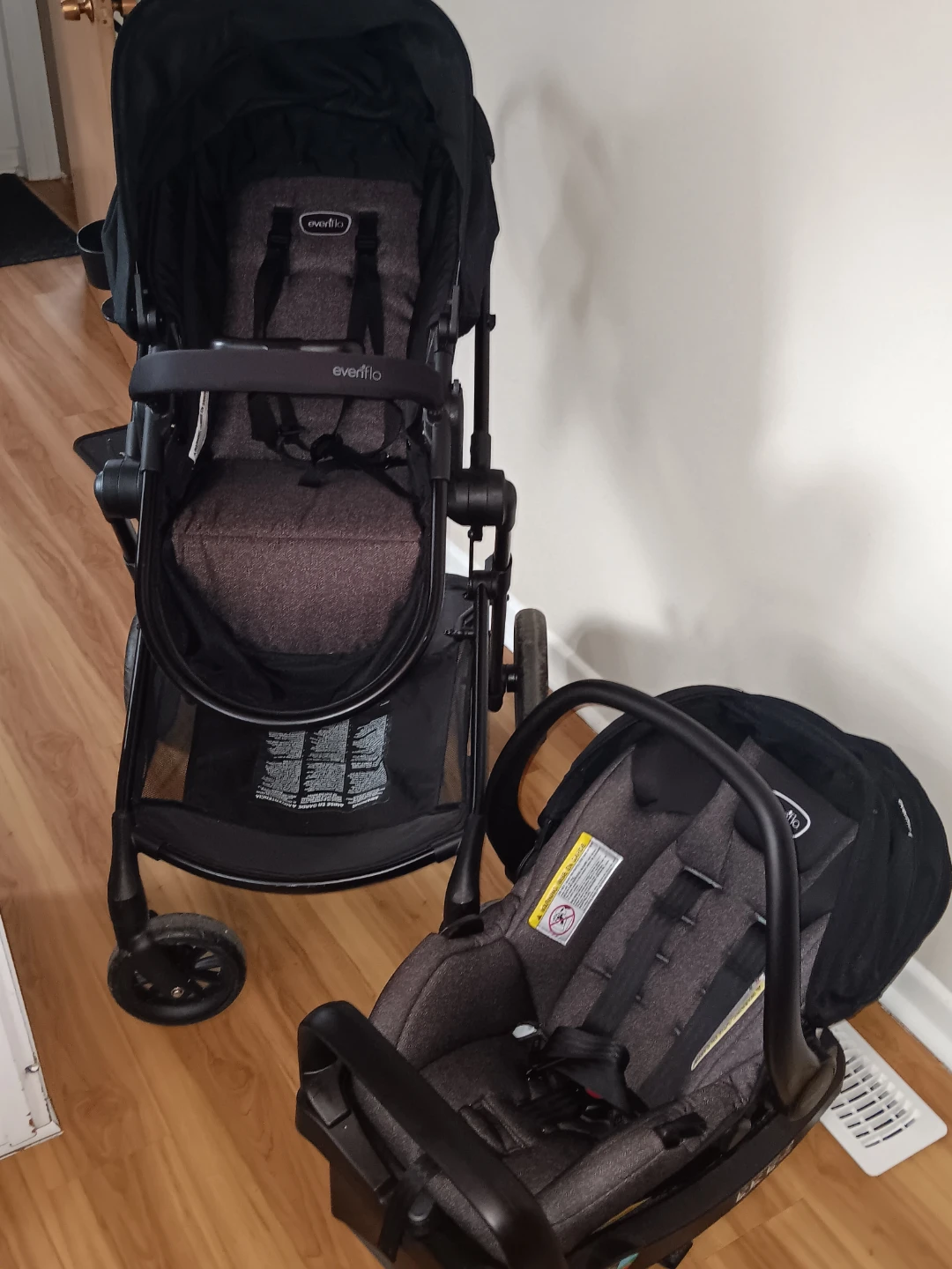 Evenflo Stroller and Car Seat Travel System