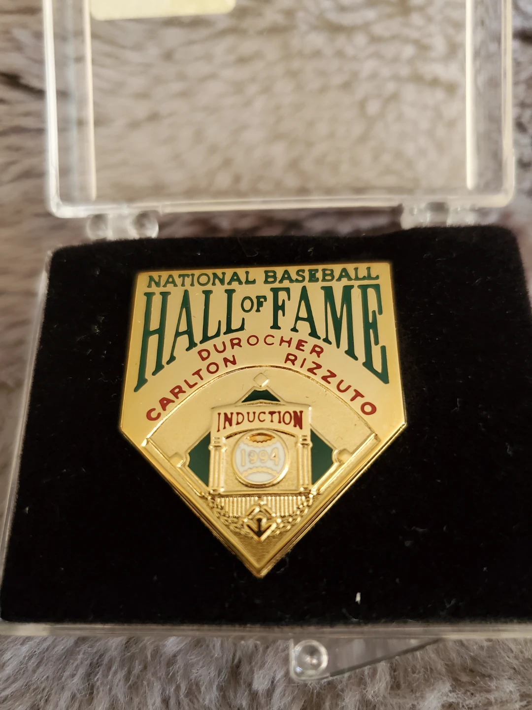 Baseball Hall of Fame 1994 Induction press pin ⚽