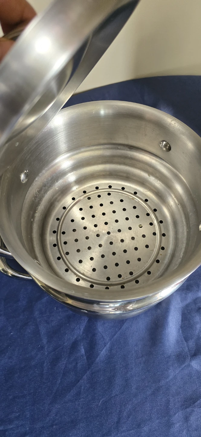 Kirkland Stainless Steel Steamer Pot 4QT/3.7L - photo 2
