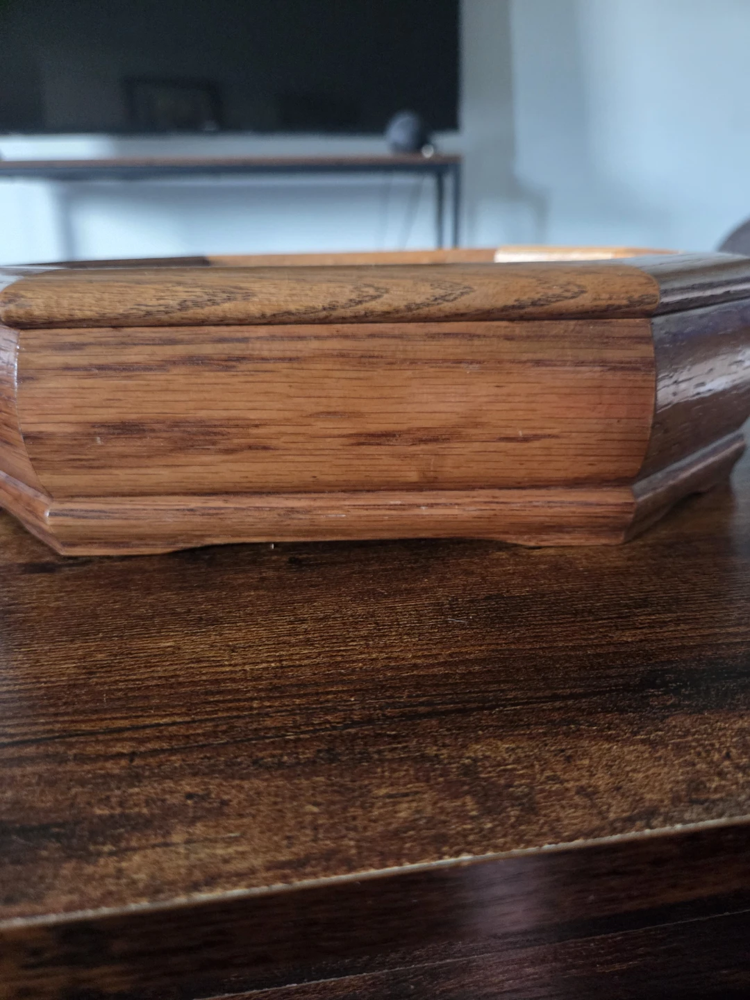 Stained Glass Trinket Box with Bird Design - photo 3