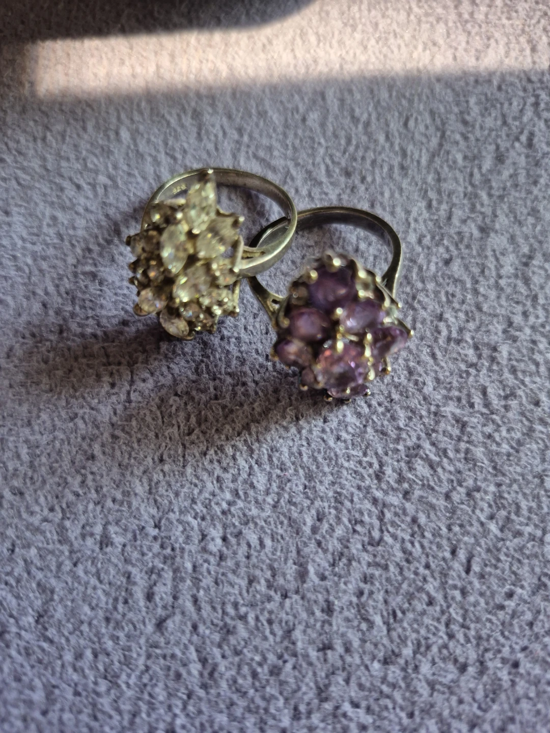 VINTAGE Sterling Silver rings; READ THE LISTING PLEASE - photo 5