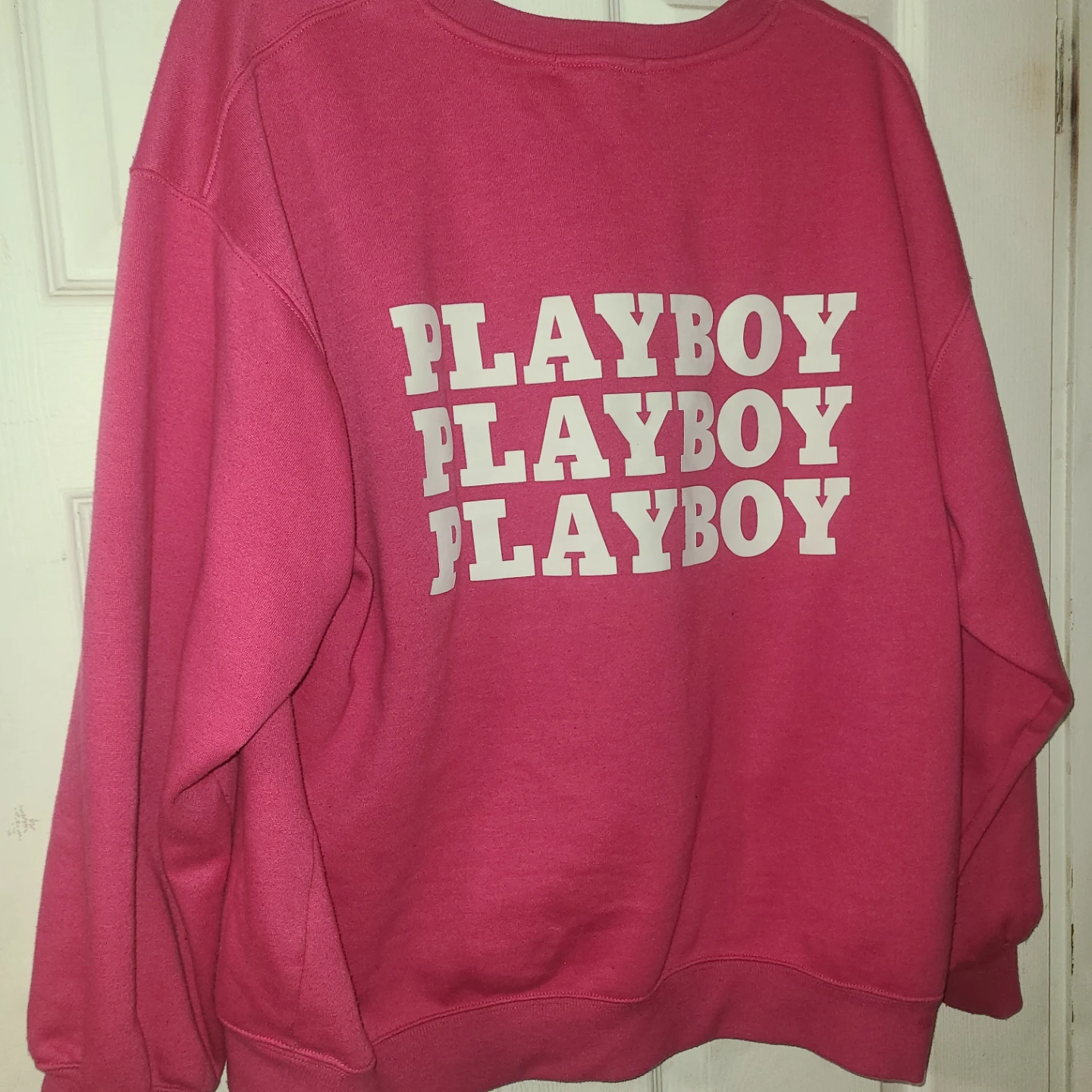 Pink Playboy Crewneck Sweatshirt - photo 2