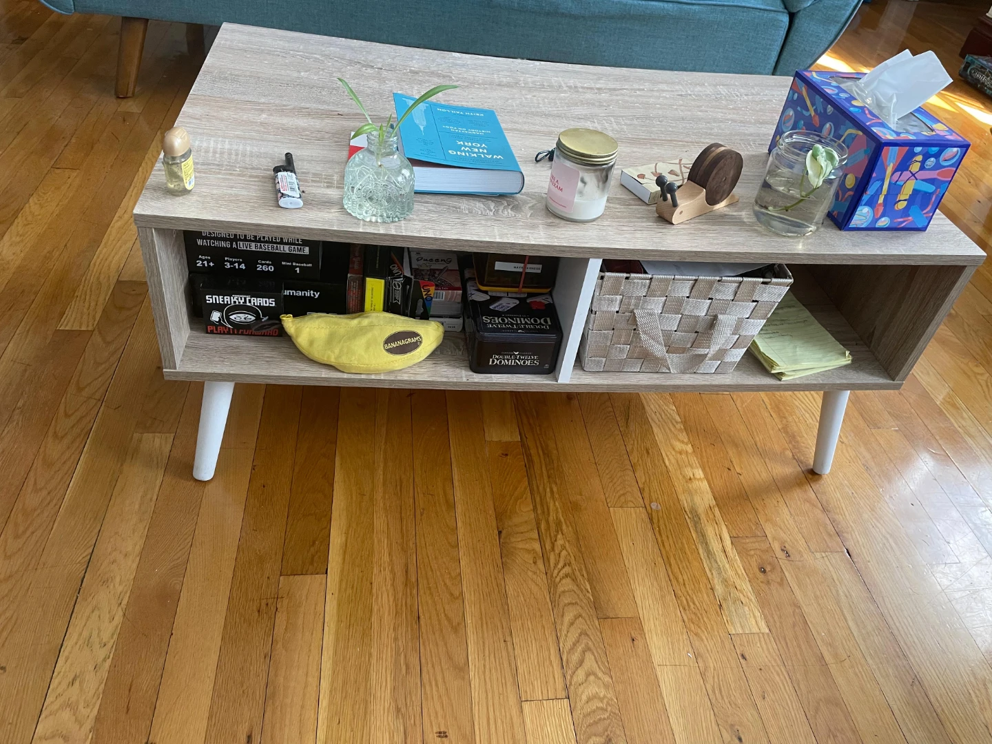 Modern Coffee Table with Storage - photo 2