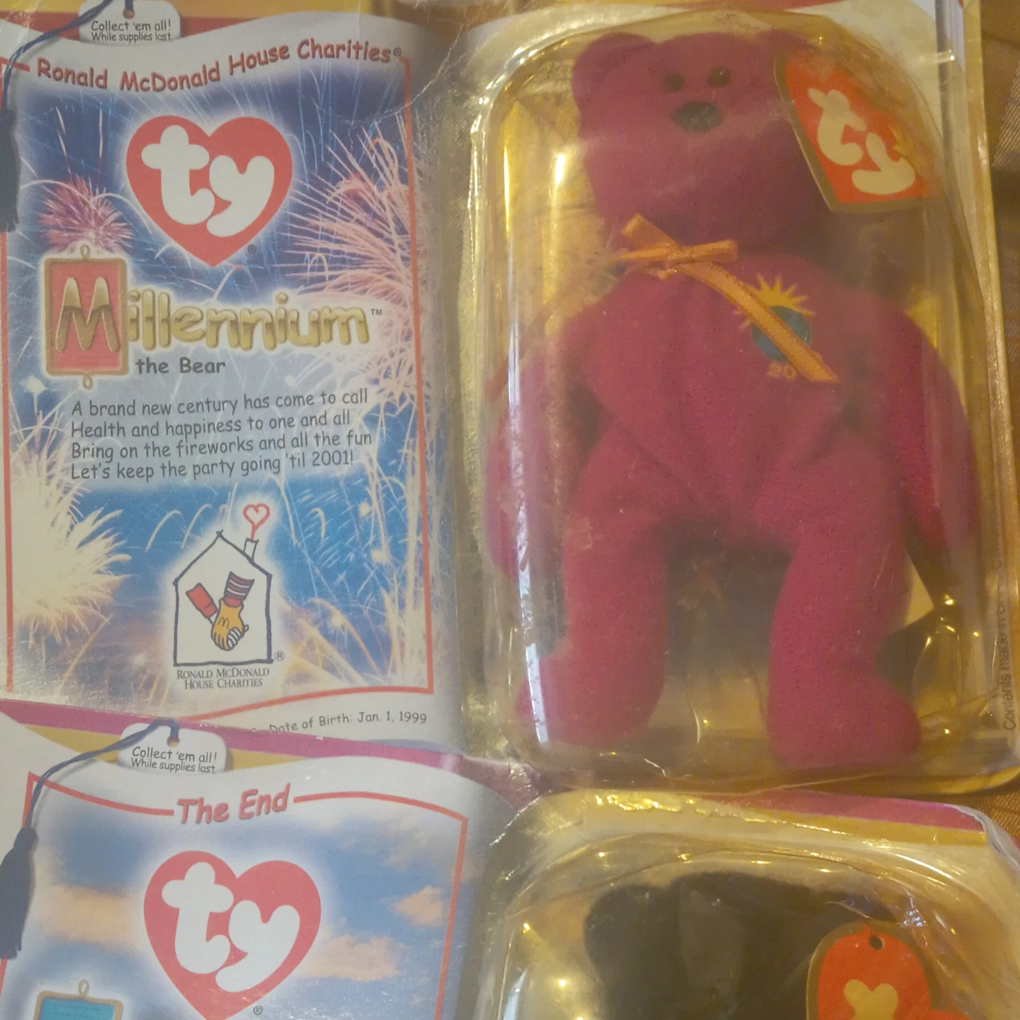 Ty Beanie Babies Millennium the Bear and others - photo 2