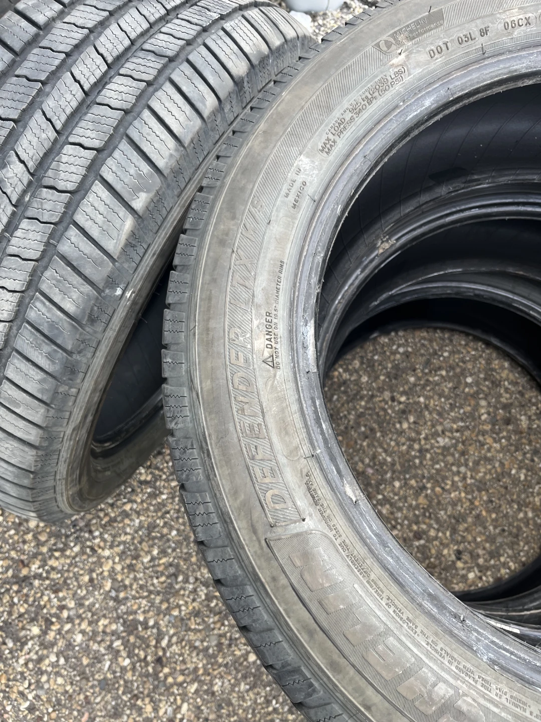 Michelin Defender 235/55R19 Tires - photo 2