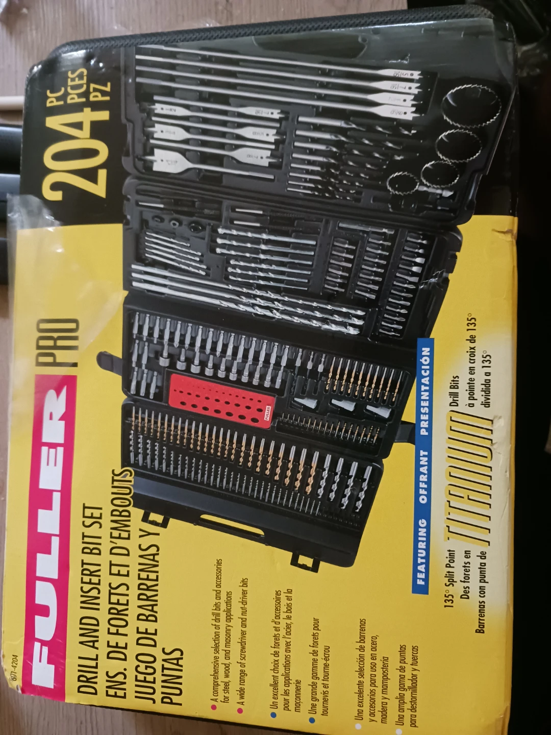 FULLER PRO Drill and Insert Bit Set