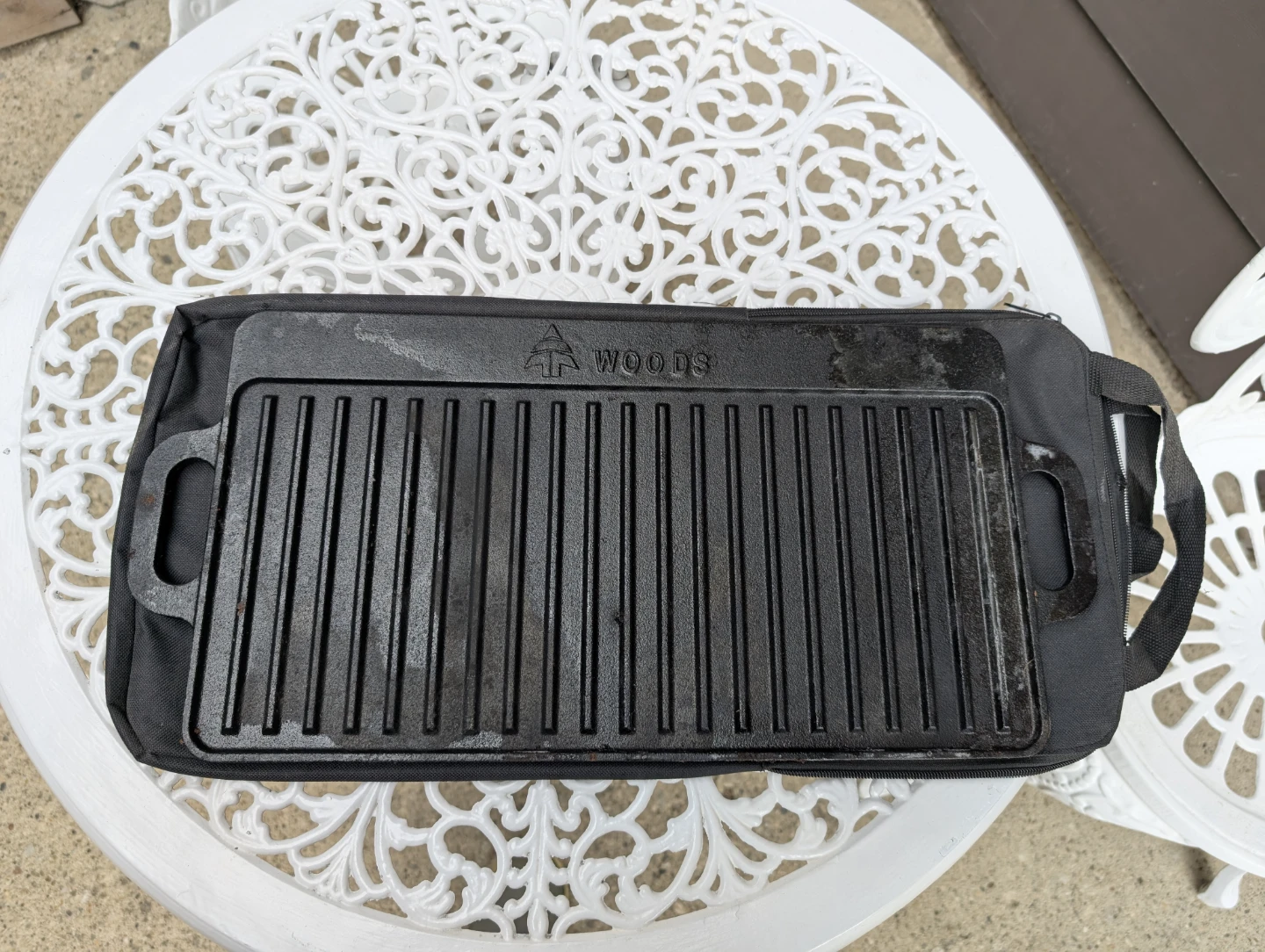 Woods Cast Iron Reversible Griddle - photo 3