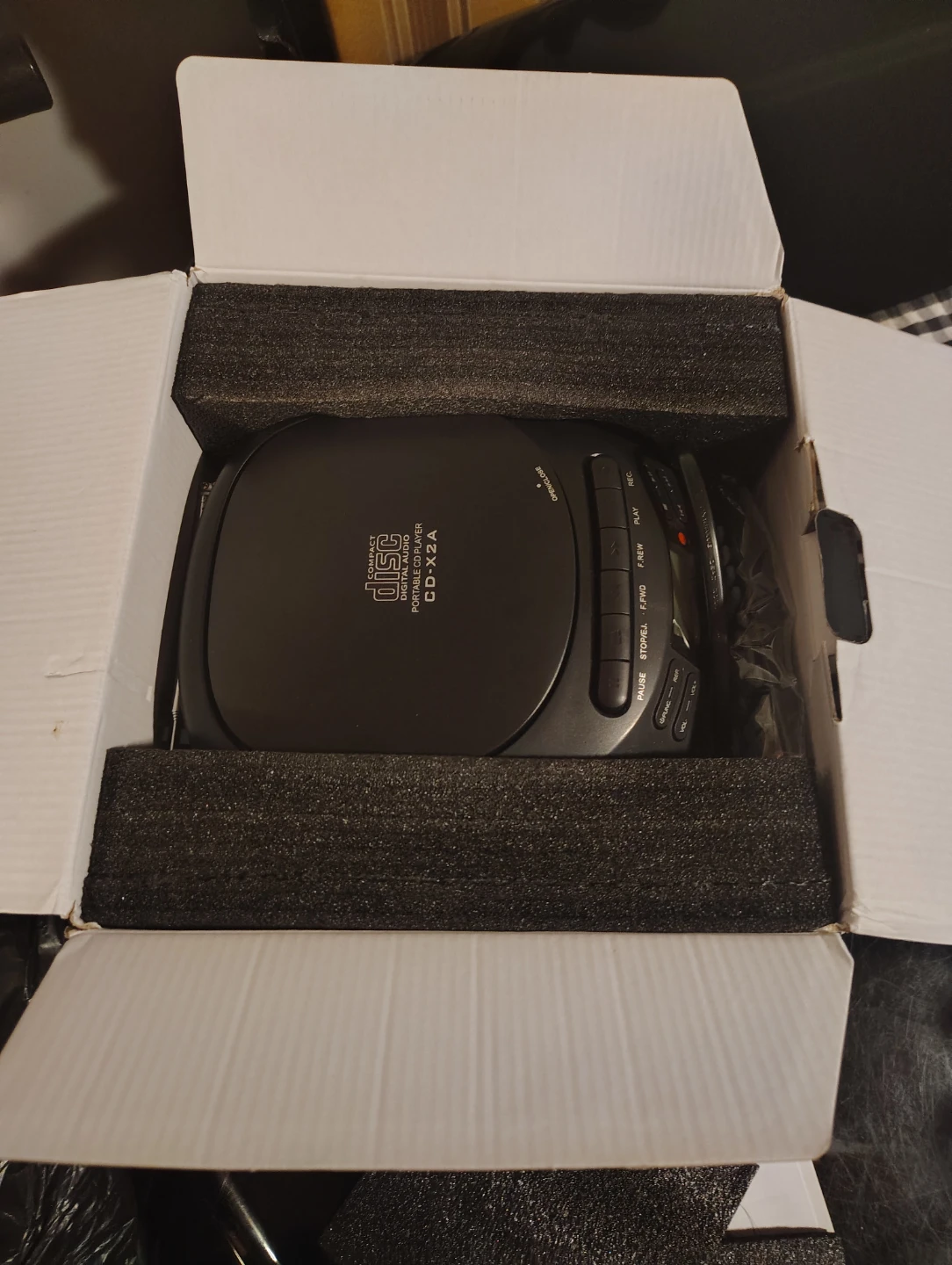 Greadio Portable CD Player with Cassette Recorder - photo 2