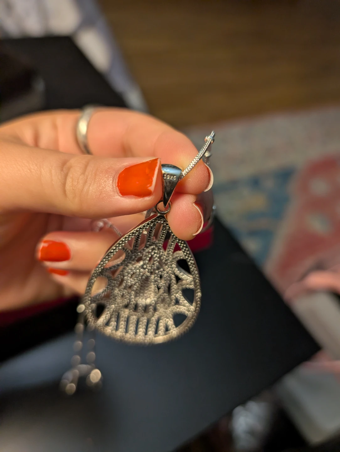 925 Sterling Silver Pendant Necklace - photo 2