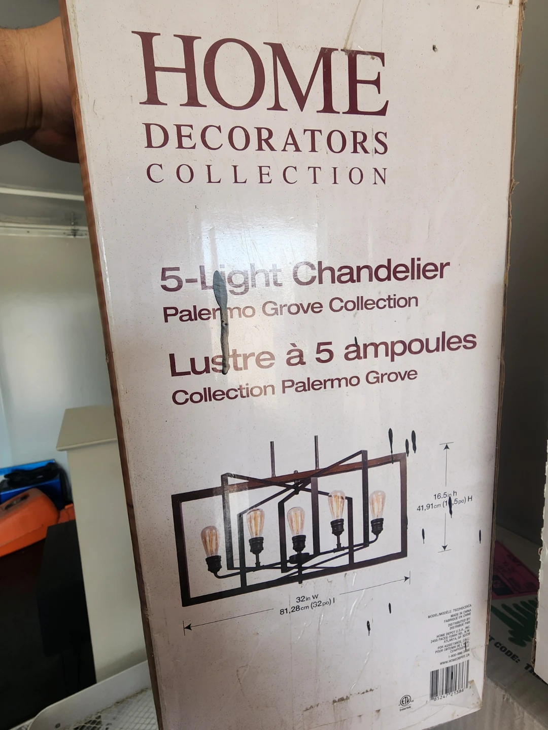 Home Decorators Collection 5-Light Chandelier - photo 2
