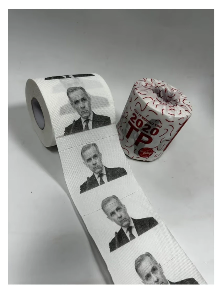 MARK CARNEY TOILET PAPER