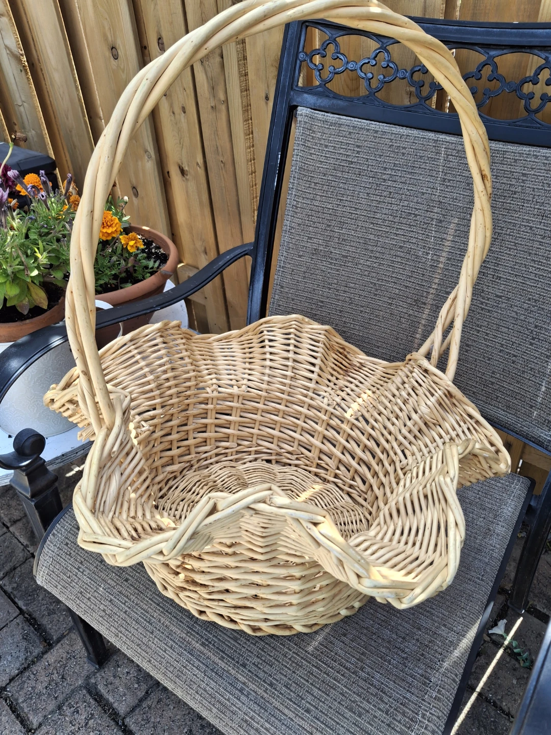 Wicker Basket with Handles - photo 4