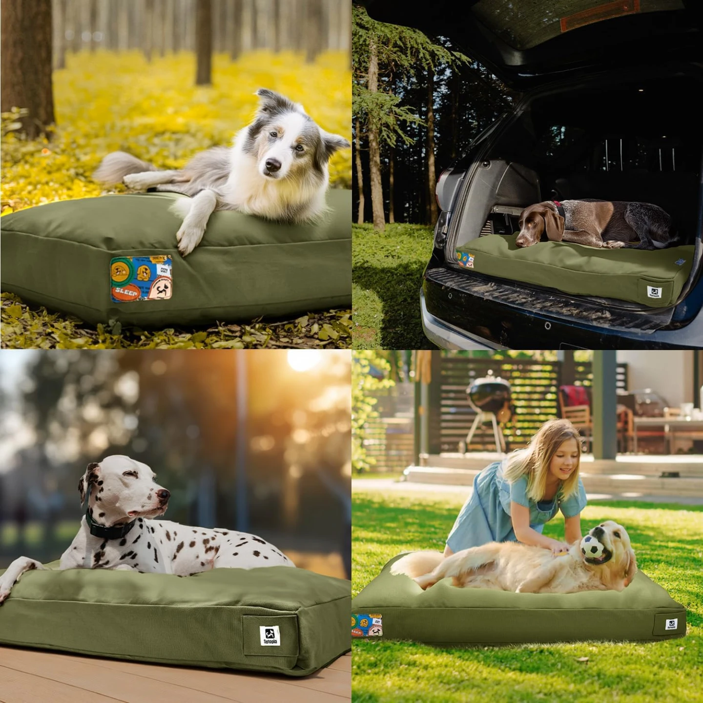 Durable Dog Bed - Machine Washable & Water Resistant - photo 4
