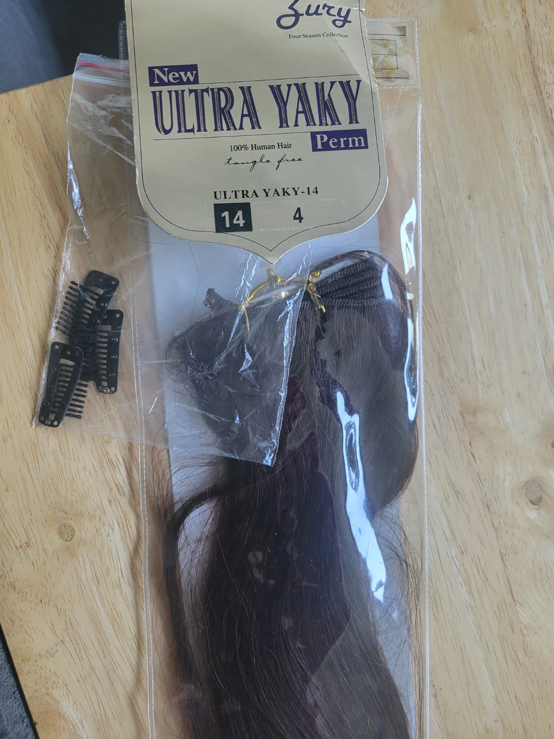 Zury Ultra Yaky Perm 14" 100% Human Hair Extensions