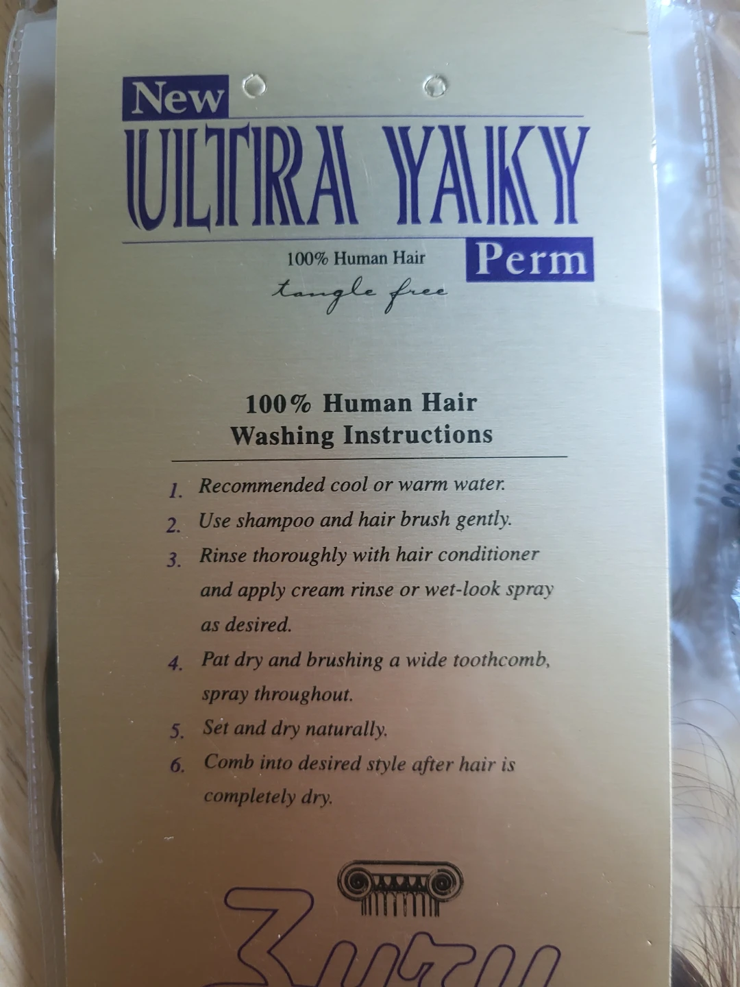 Zury Ultra Yaky Perm 14" 100% Human Hair Extensions - photo 2
