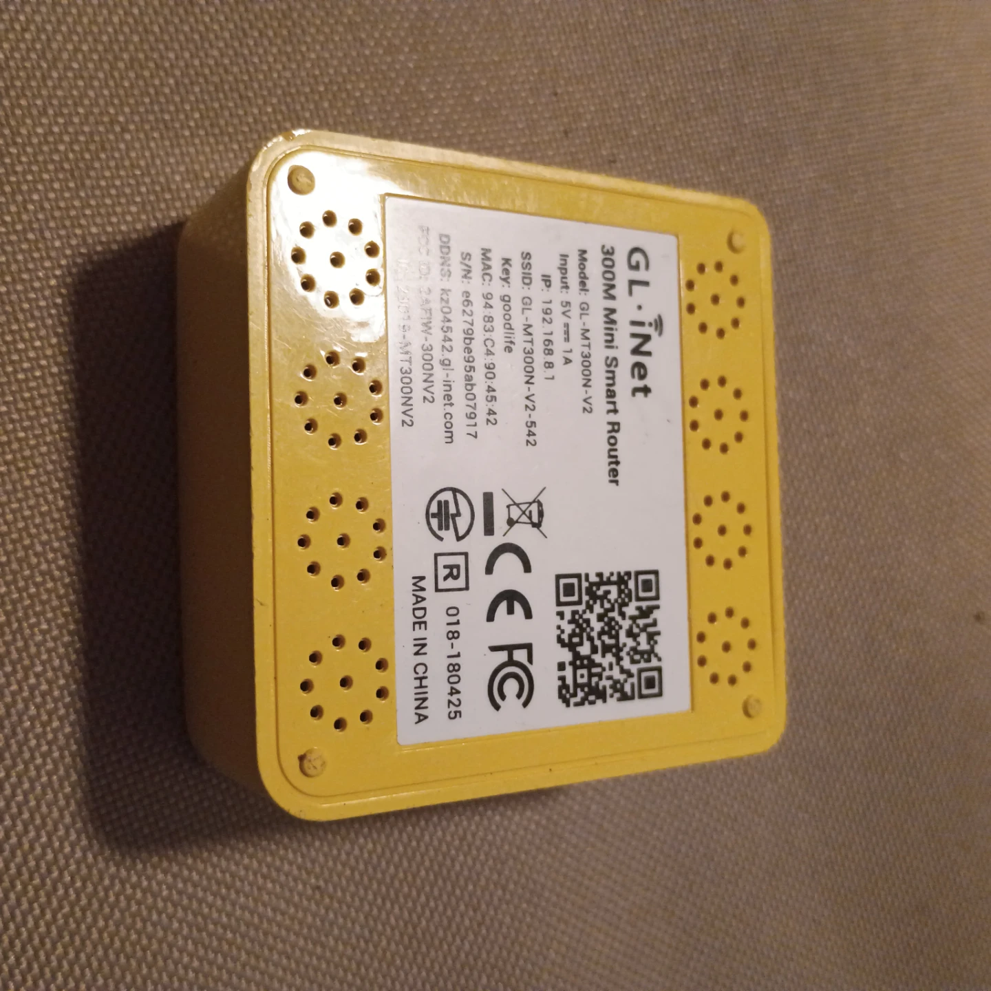 GL-iNet 300M Mini Smart Router